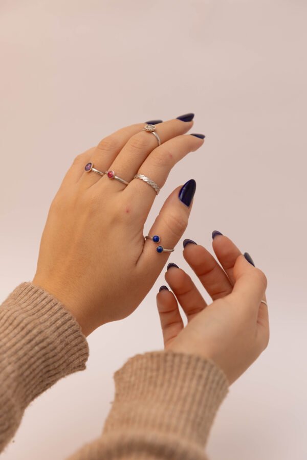 Anillo Atenas con Turquesa - Image 2