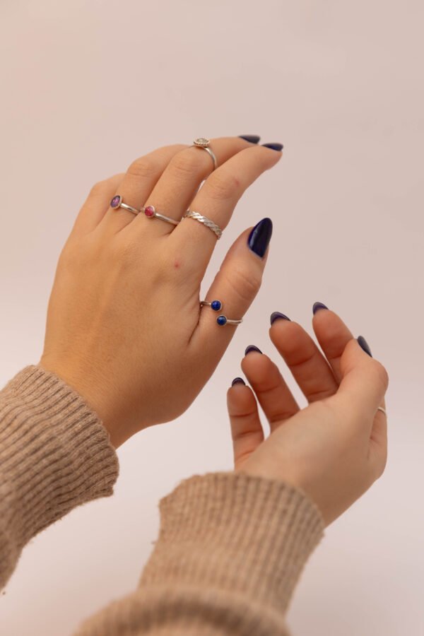 Anillo Africa con Amatista - Image 3
