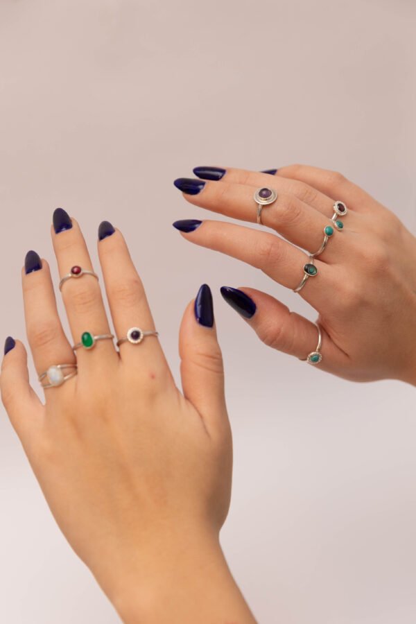 Anillo Africa con Granate - Image 4