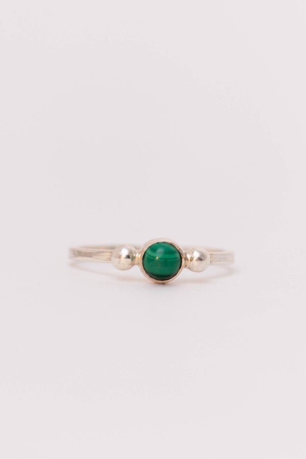 Anillo Mombasa con Malaquita - Image 2
