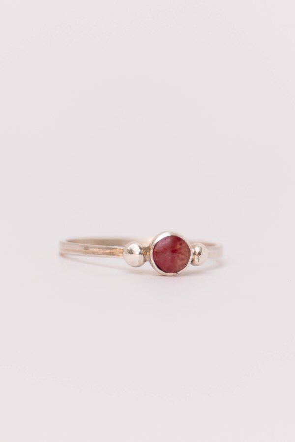 Anillo Mombasa con Rodocrosita - Image 3