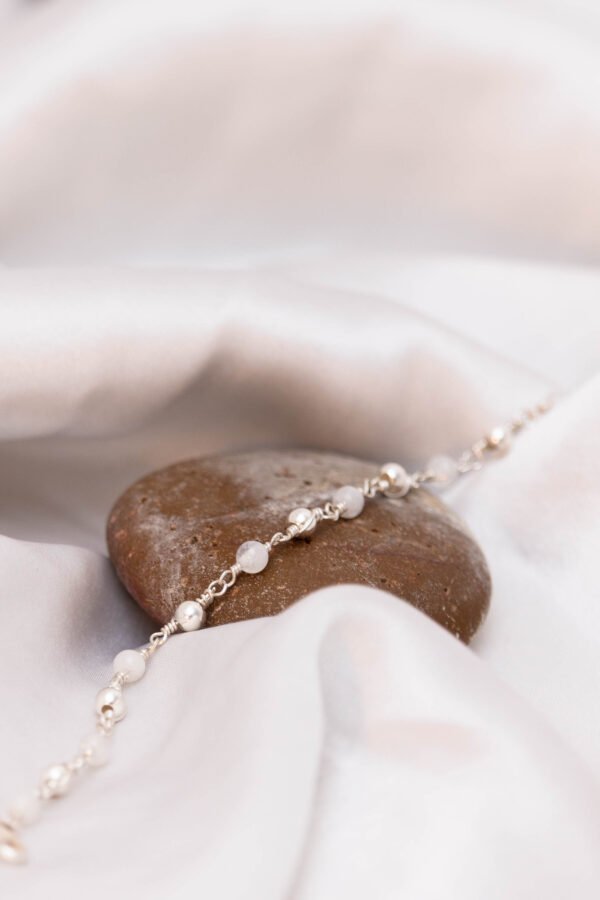 Pulsera Butan con Piedra Luna