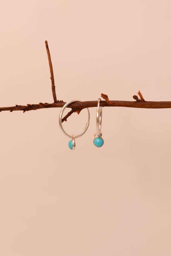 Aros India con Turquesa - Image 5