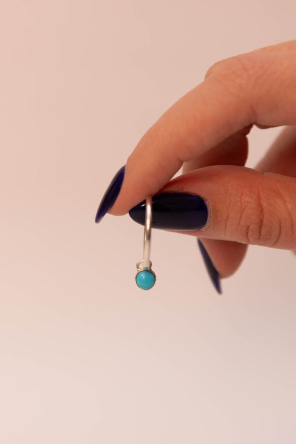 Aros India con Turquesa - Image 3