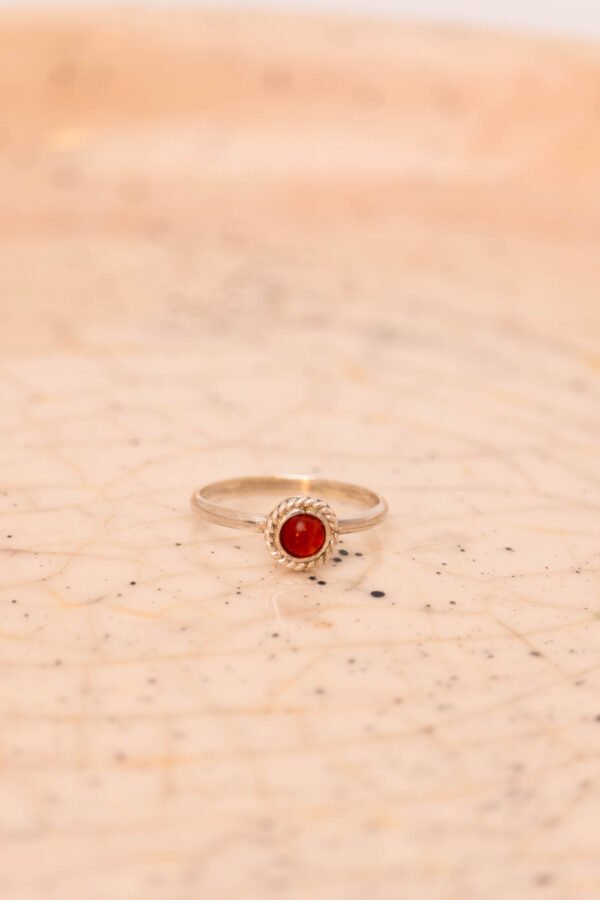 Anillo Sicilia con Cornalina - Image 2
