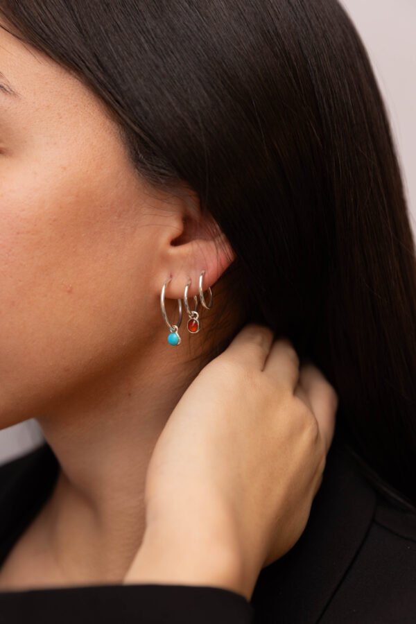 Aros India con Turquesa - Image 4
