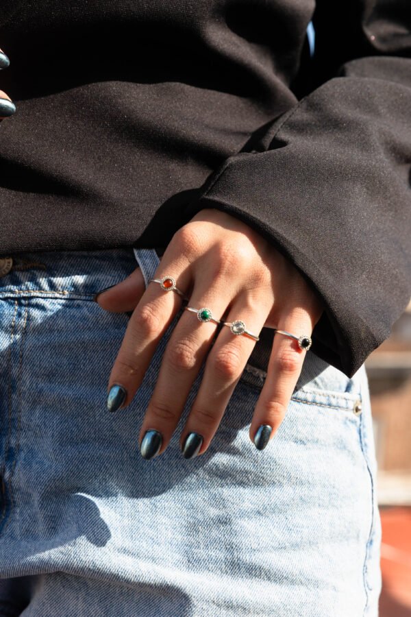 Anillo Sicilia con Turquesa - Image 3