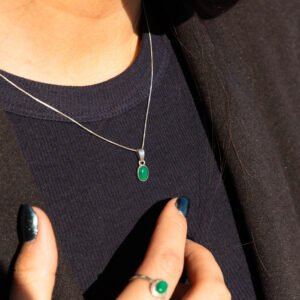 Dije Barcelona con Agata Verde
