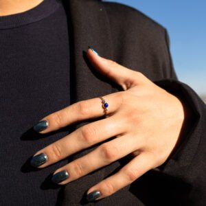 Anillo Mombasa con Lapislazuli