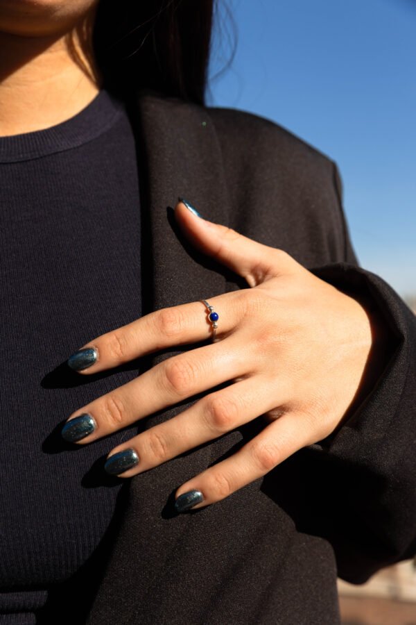 Anillo Mombasa con Lapislazuli