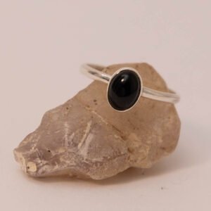Anillo Africa con Onix Negro