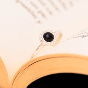 Anillo Sicilia con Onix Negro