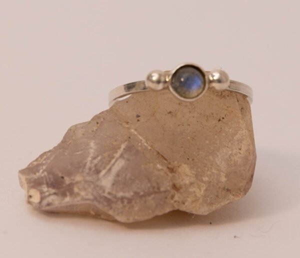 Anillo Mombasa con Labradorita