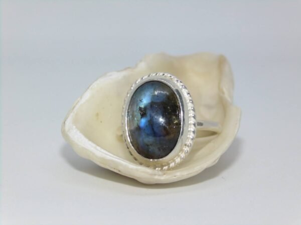Anillo Roma con Labradorita