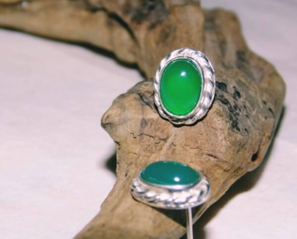 Aros Rusia con Agata Verde