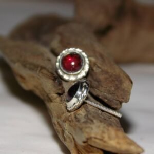 Aros Rusia con Granate