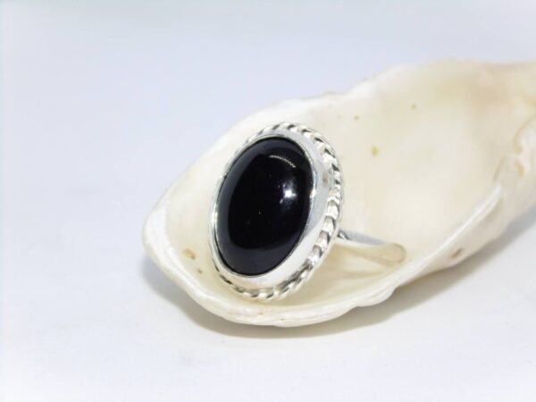 Anillo Roma con Onix Negro