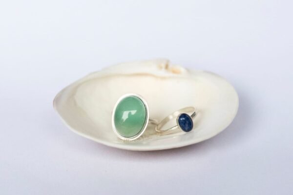 Anillo Tokyo con Agata Verde