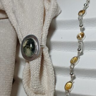 Pulsera Bali con Citrino