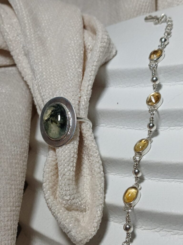 Pulsera Bali con Citrino