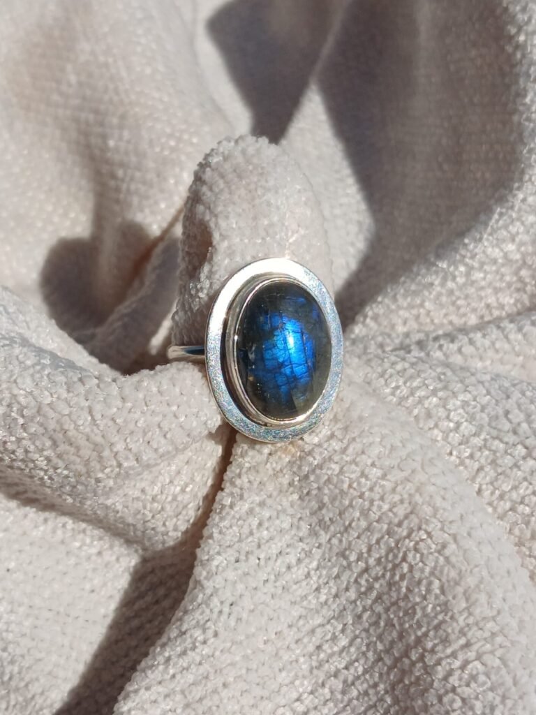 Anillo Tokyo con Labradorita