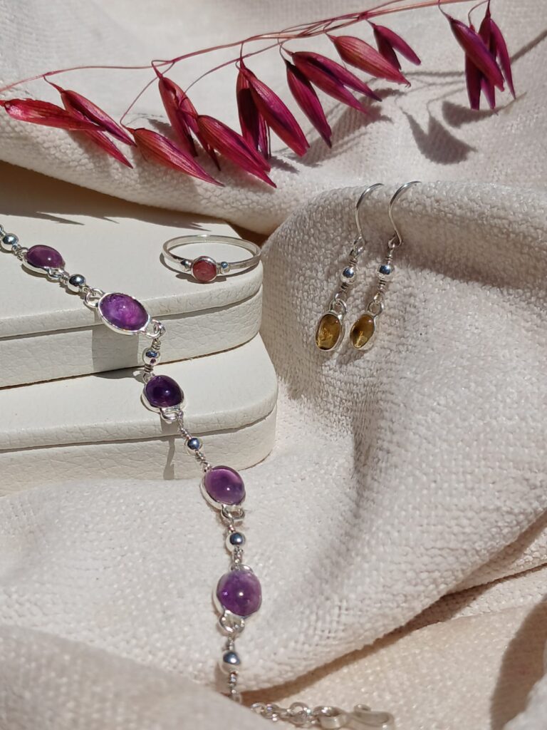 Pulsera Bali con Amatista - Image 2