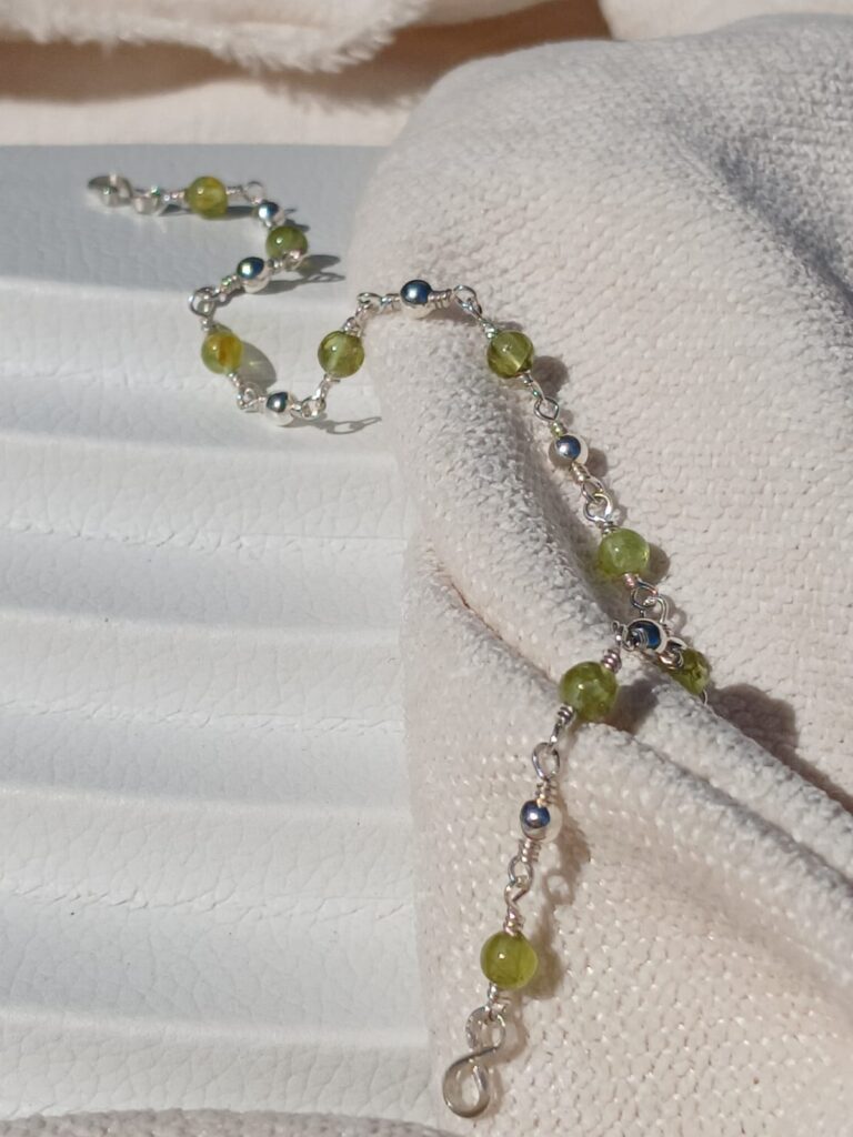 Pulsera Butan con Peridoto - Image 4
