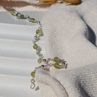 Pulsera Butan con Peridoto