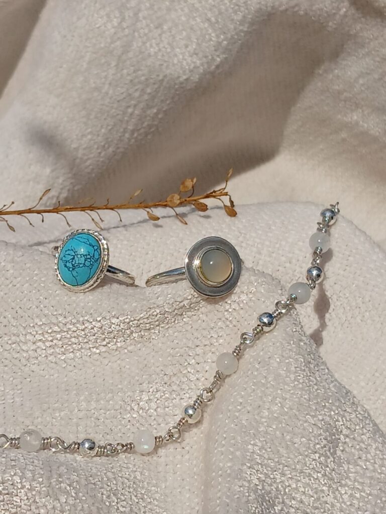 Pulsera Butan con Piedra Luna - Image 3