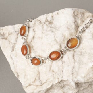 Pulsera Bali con Cornalina