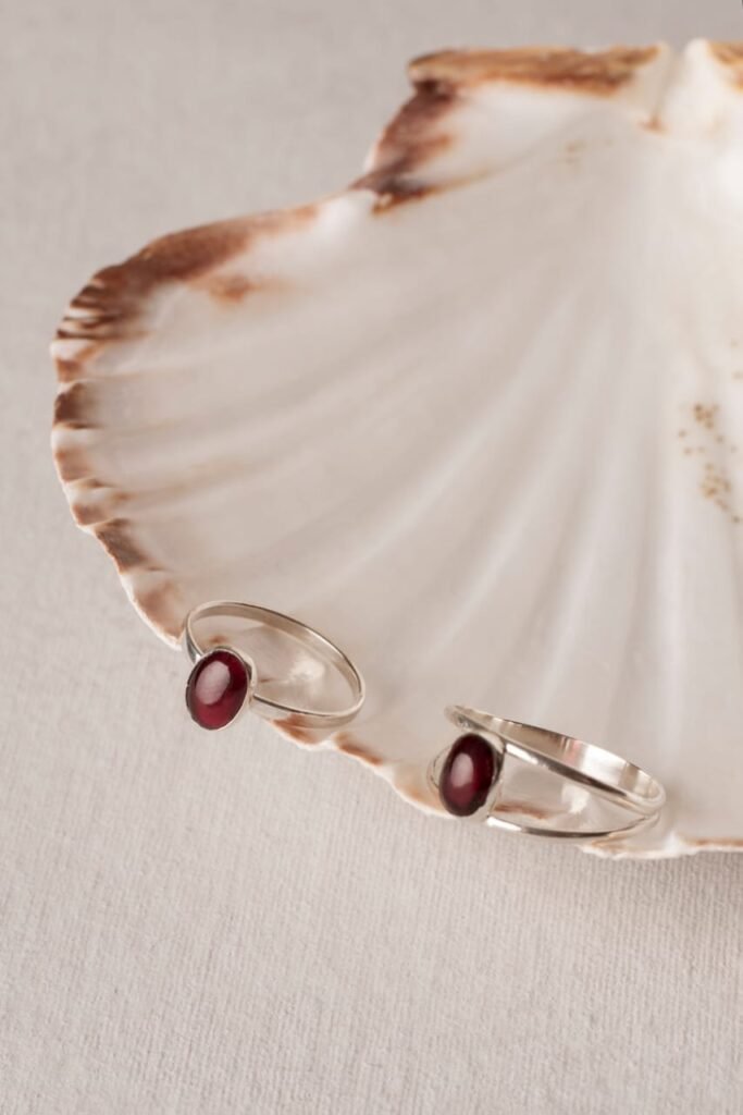 Anillo Africa con Granate - Image 2