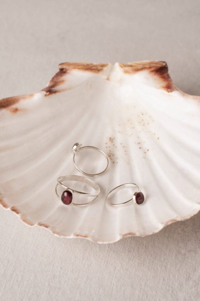 Anillo Asia con Granate - Image 4