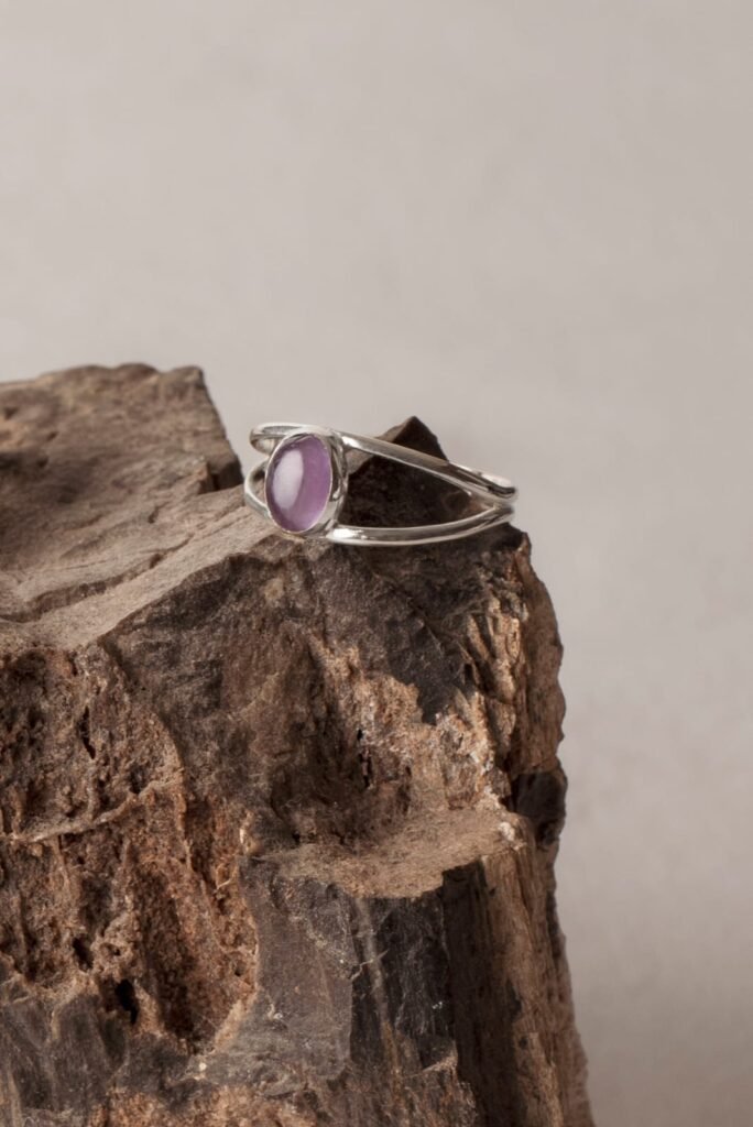 Anillo Asia con Amatista