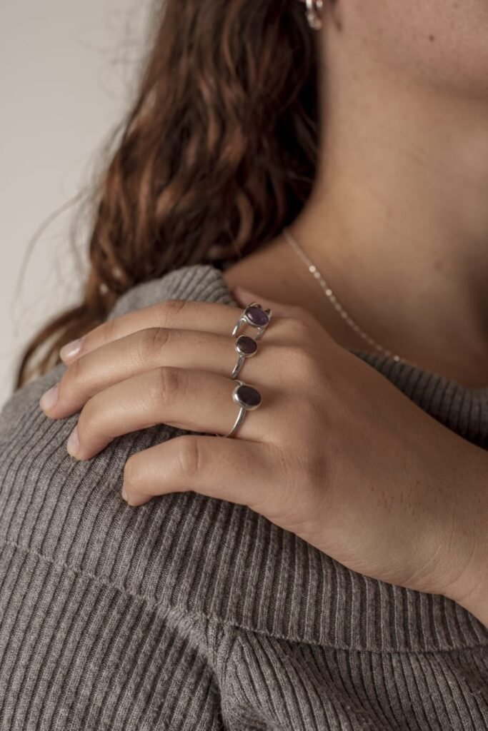 Anillo Asia con Amatista - Image 2