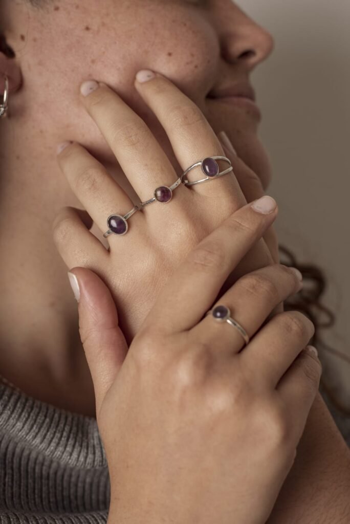 Anillo Asia con Amatista - Image 5