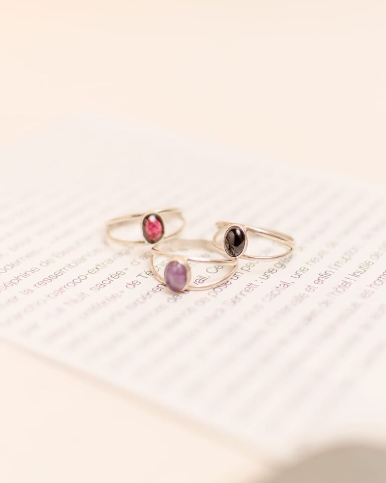 Anillo Asia con Granate - Image 2