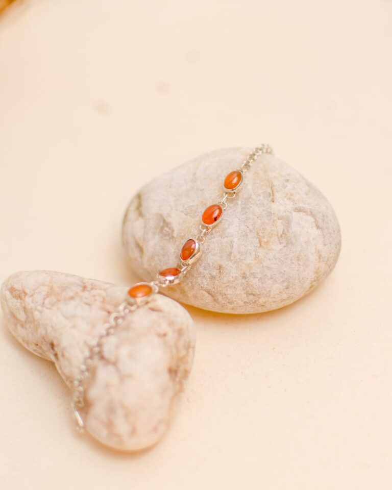 Pulsera Bali con Cornalina - Image 3