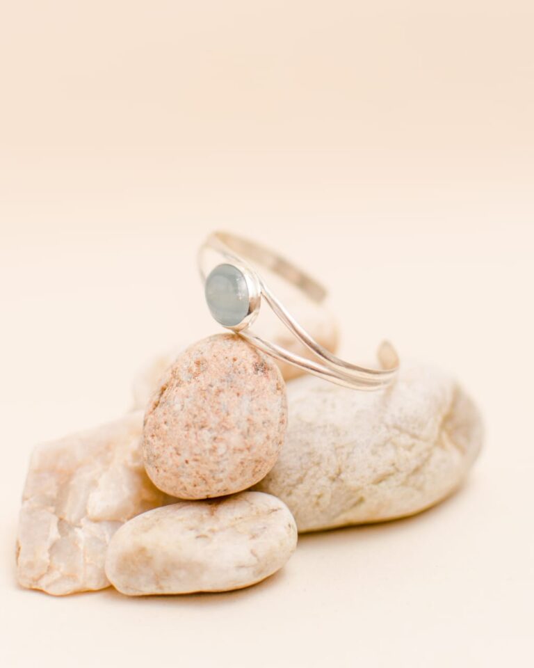 Pulsera Ghana con Onix Cielo
