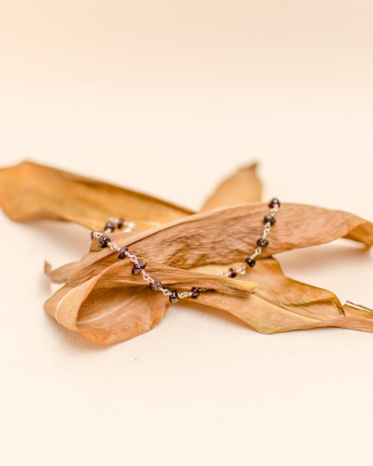 Pulsera Butan con Granate