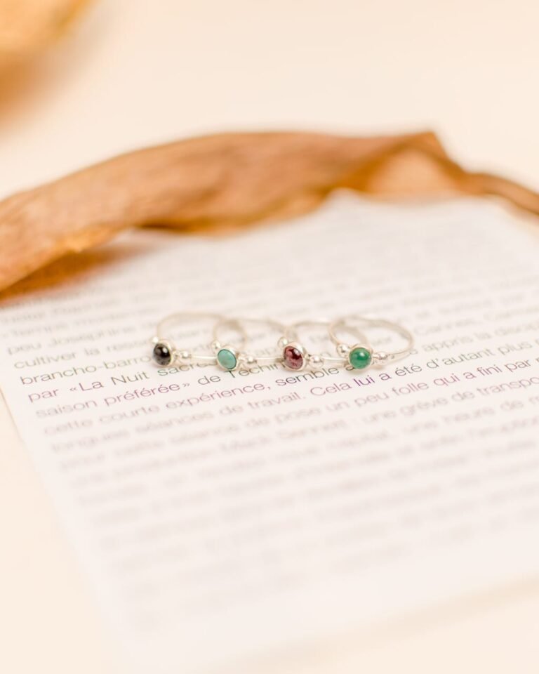 Anillo Mombasa con Agata Verde - Image 5