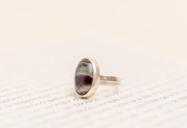 Anillo Berlin con Fluorita