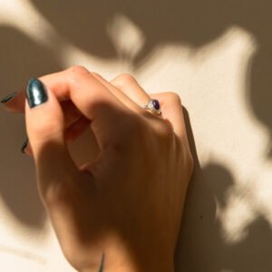 Anillo Estambul con Amatista