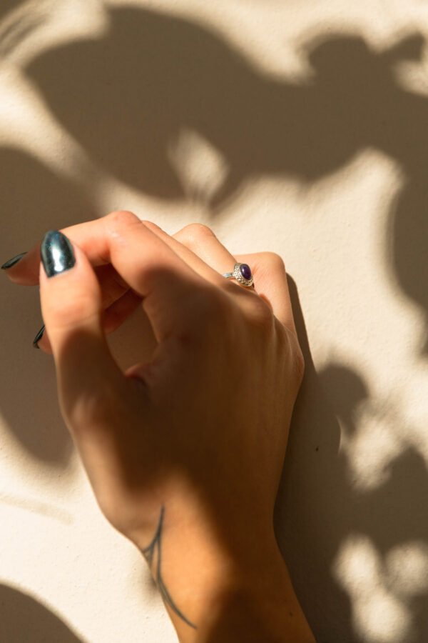 Anillo Estambul con Amatista