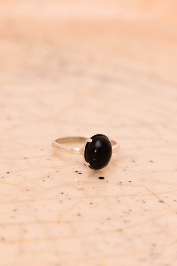 Anillo Grecia con Onix negro - Image 2