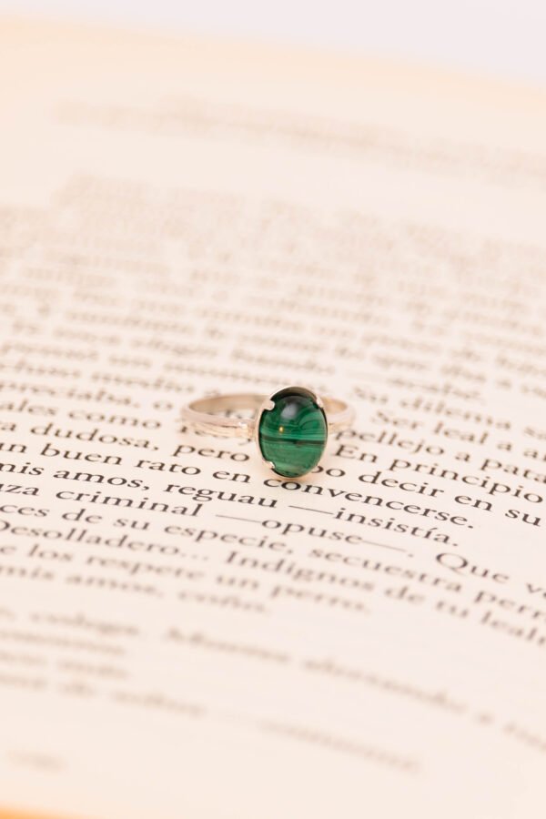 Anillo Grecia con Malaquita - Image 2